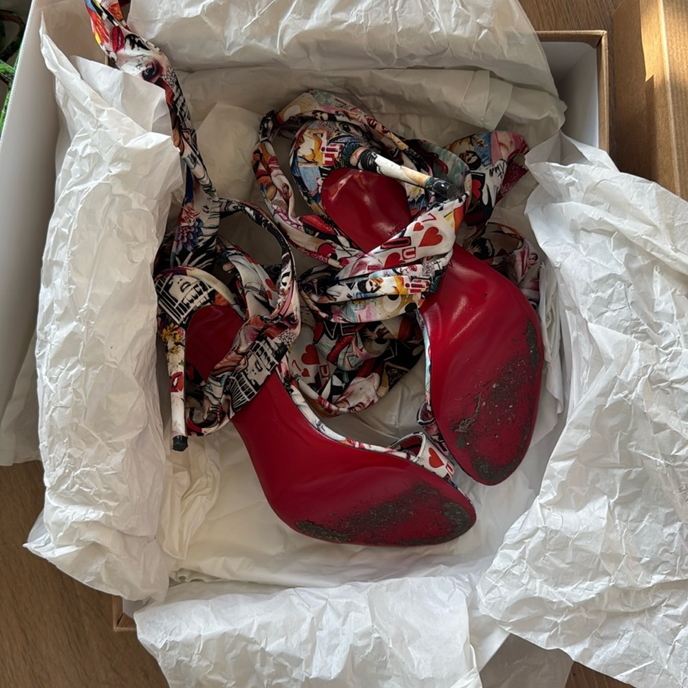 Christian Louboutin Sandale Du desert